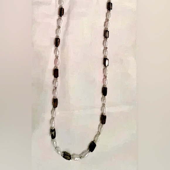 Macy’s Pearl Necklace Tie around Choker - Picture 1 of 4